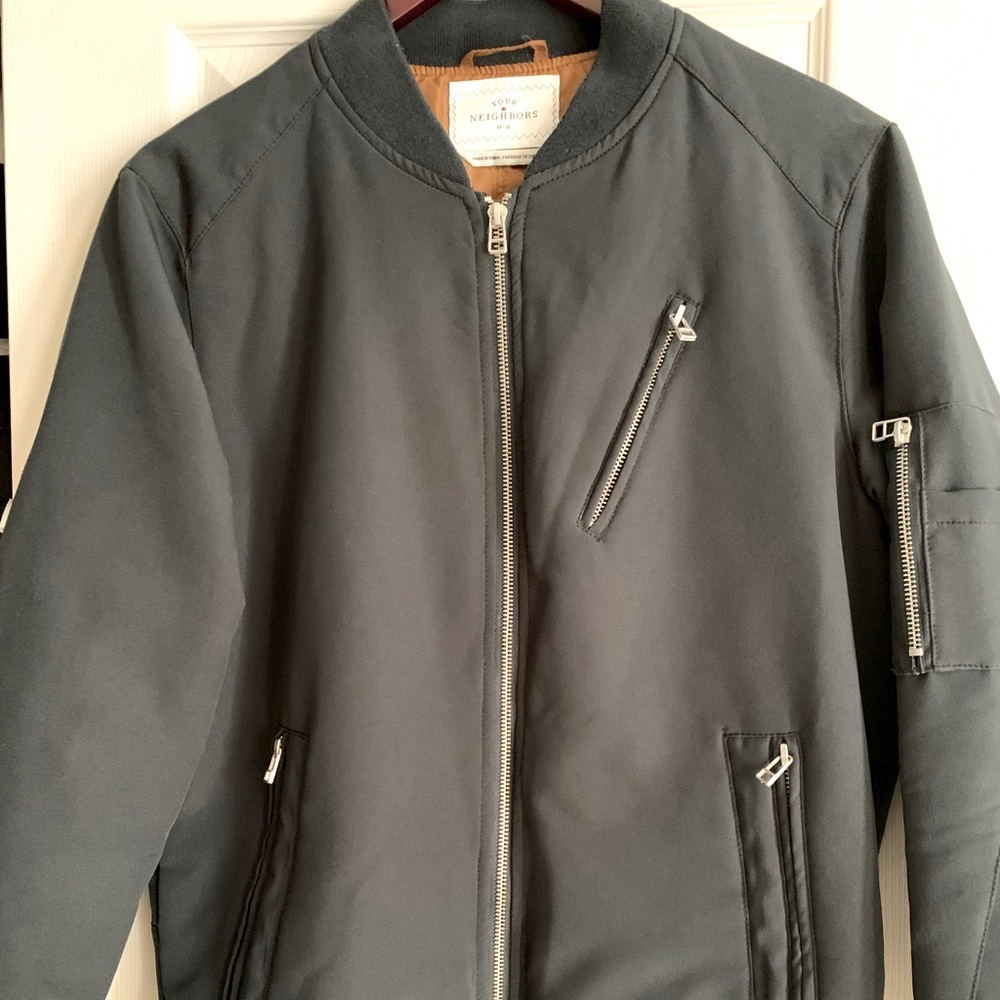 Black Bomber Jacket